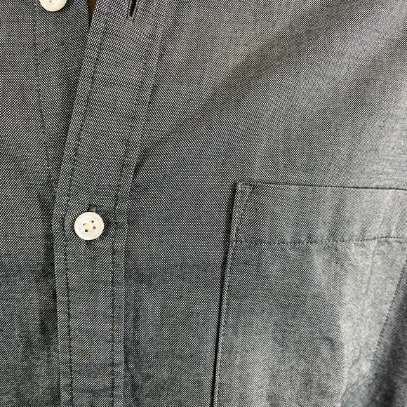 Gray Men’s Soft Button Down by Express. - Picture 2 of 4